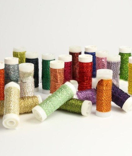Bouilloneffectdraad 25 gr Koper 11 voor bloemschikken en sieraden