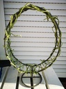 Browny Curly Appelgroen Stone washed kleinverpakking enkele strengen voor bv Groen Paasei