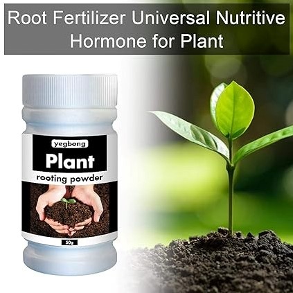 Wortelpoeder, bewortelingspoeder 50gr voor binnen en buitenplanten