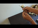 Bloemistentape Metalic Zilver voor bloemschikken en corsages