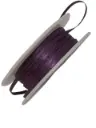 Dubbelsatijn lint 407 Donkeraubergine 3 mm rol 50 meter
