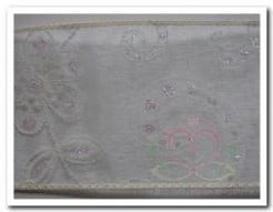 Lint Sparkling Wedding Wired Champagne 63 mm rol 