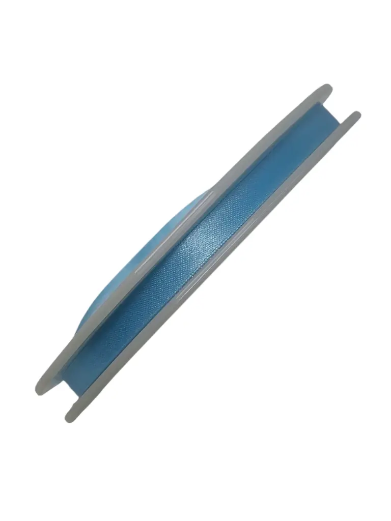 Dubbelsatijn lint 504 Hemelsblauw 10 mm rol 50 meter 