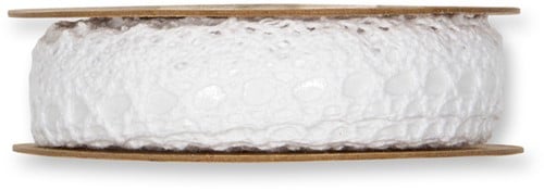 Gehaakt Kant Wit 11 rol 