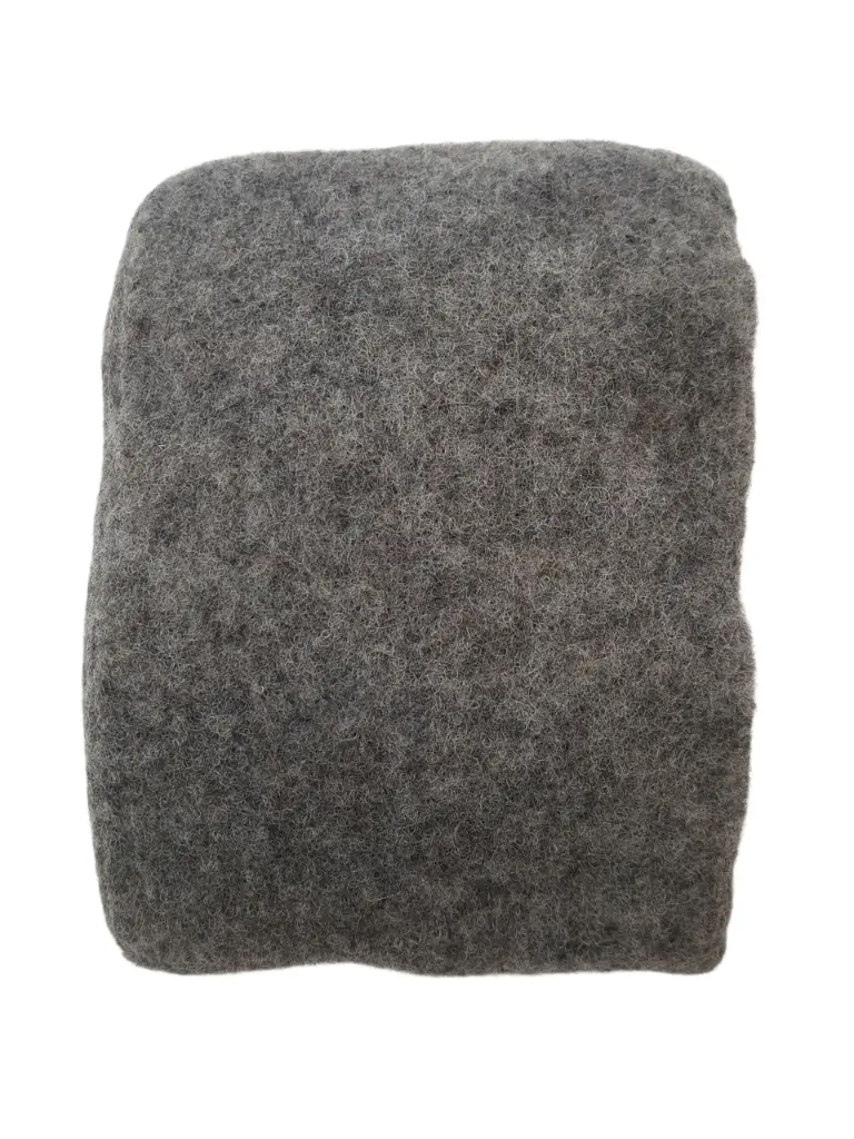 Wolband Heavy Wolvlies 041 Dunkelgrau 150 mm per 5 meter