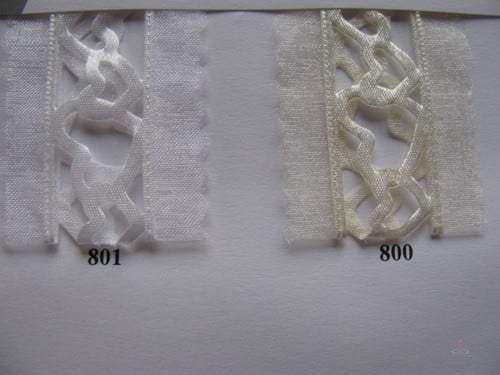 Lint Wedding Pearls Hearts 800 Ivory Champ 38 mm 15 meter per rol