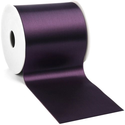 WIDE Satin Satijn Deep Purple, Blue Purple 70 mm rol 25 meter 