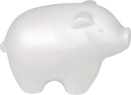 Styropor Piepschuim Isimo Varken 15x11 cm