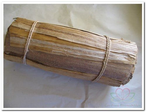 Bananenblad rol smal ca. 35 cm