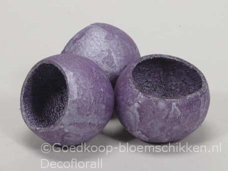 Bell cup Violet Pearl Finish 10 stuks