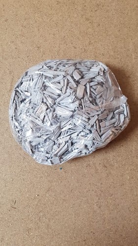 Houtsnippers Whitewash ca. 200 gr