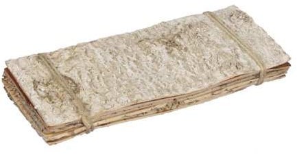 Berkenschors White ca. 30x12 cm 6 stuks