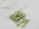 Glittersterren Groen 25 mm doosje 
