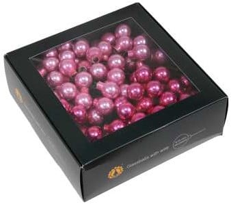 Balletjes op draad Pink Opal combi 2 cm doos 144 stuks