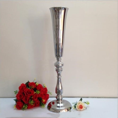 Vaas Zilver Centerpiece 78 cm