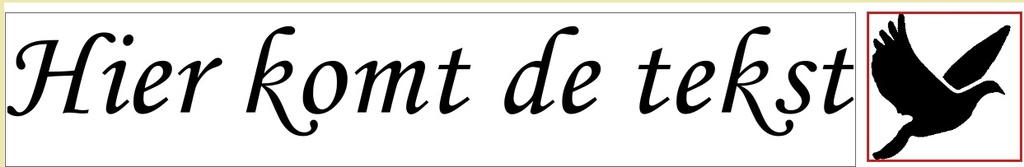 Bedrukt lint Gesloten duiven Donkerrood met Gouden opdruk 70 mm 80 cm