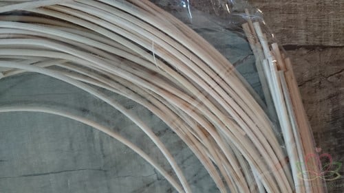 Pitriet Rattan Naturel 3 mm 250 gram