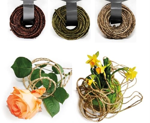 Oasis Grapevine Wire Naturel ranken met draad 3 meter kleinverpakking