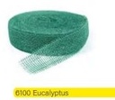 Jute band Eucalyptus 5 cm rol 40 meter