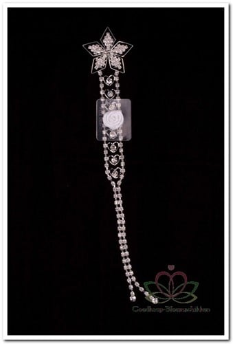 Corsage Polscorsage Shooting Star Zilver