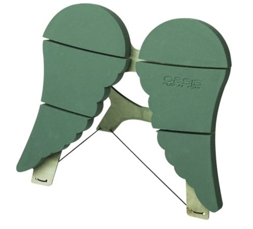 OASIS® Bioline Standing Wings Engelenvleugels 57 × 48 × 5 cm oase voor verse bloemen