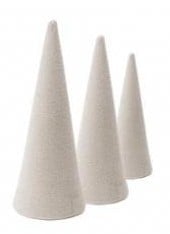 Kegel Droogschuim SEC 10x5 cm voor droog en kunstbloemen