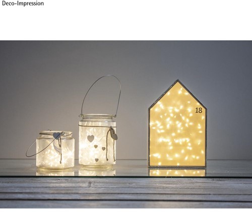 3D-effectfolie sterren 100x33 groot