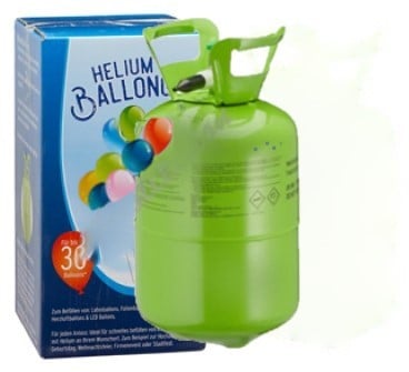 Heliumtank ballonnen 0,25 mü gas Babyshower
