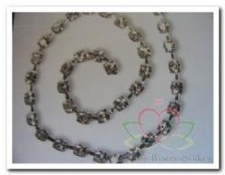 Diamant streng Luxe 50 cm Zilver Goud 16101-005-311