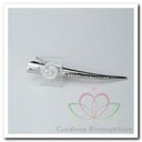 Haarcorsage Haarclip Accent Crystal Zilver