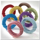 Aluminiumdraad 3-kant gedraaid Rose 250 gram