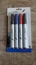 Markeerstiften Markers kaart 4 stuks