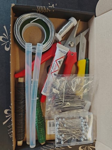 Kerstpakket startpakket hobby en bloemschikken 30