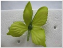 Vlinders van foam Lemon 6 cm Doos 36 stuks