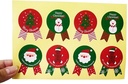 Sluitstickers Kerstetiketten etiket 80 labels