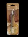LED Flessenlont Warmbruin moving flame met semi-timer