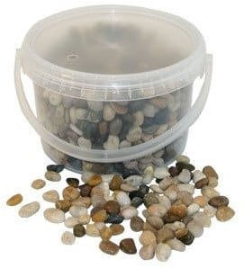 [A-019748] Natuursteentjes Mixed Stones Gemengde Steentjes 5-8 mm Emmer 4 kg