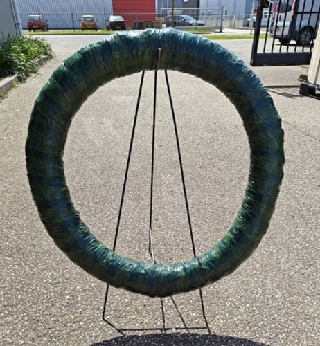 [A-025823] Kransstandaard Kransezel groot inklapbaar 6 mm staal H90 cm