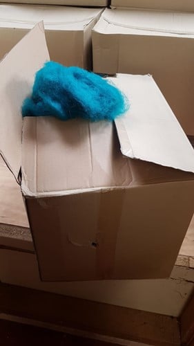 [A-019991] Bulk Wooly Decotwister Fluf Turquoise 8 kilo