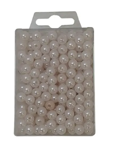 [A-003425] Parels rijgparels 28 Wit / 7311 301 1408aur 8 mm