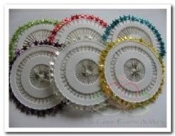 [A-018580] Stervormspelden 33 Petrol/Turquoise doosje 40 stuks