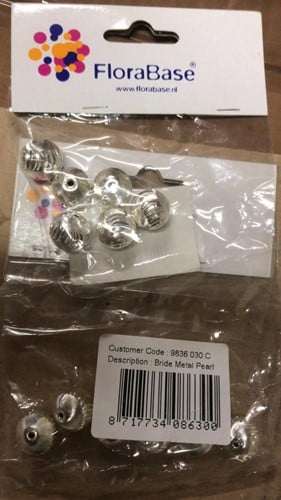 [A-020038] Bride metal pearl