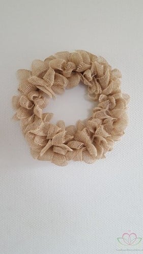 [A-012815] Jute krans 35-40 cm zonder decoratie