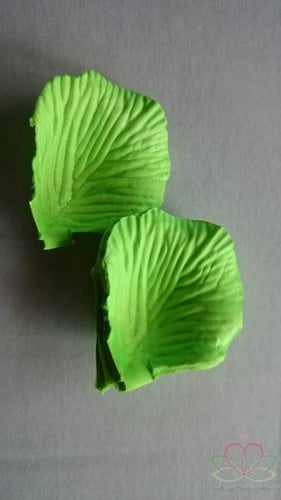 [A-007373] Blad Zijden blaadjes rozenblaadjes Lichtgroen per pakje