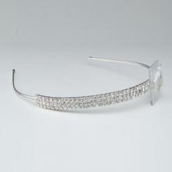 [A-004953] Haarcorsage Haarband Excit Crystal Zilver