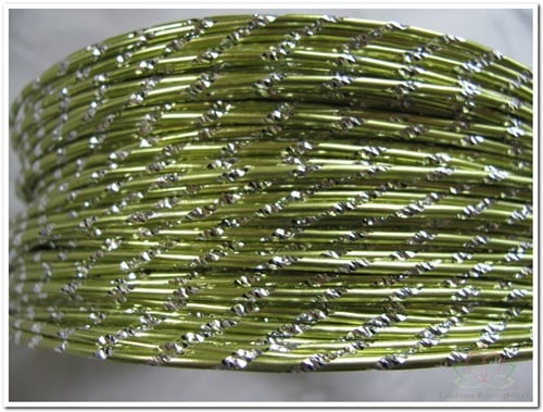 [A-018585] Oasis Aluminiumdraad Diamond Sensation 40-10100 Licht Goud