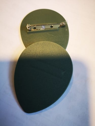 [A-023103] Corsage Badge Groen pakje 10 stuks