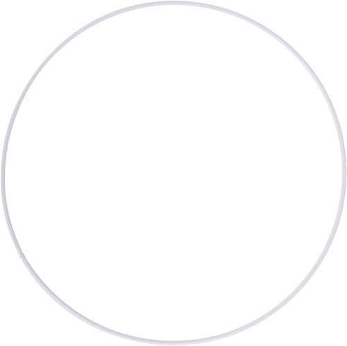 [A-022122] Metalen ring Zilver gelakt 25 cm per stuk