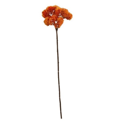 [A-028043] Wilde Bessen Oranje Zijdenbloem 46 cm per stuk
