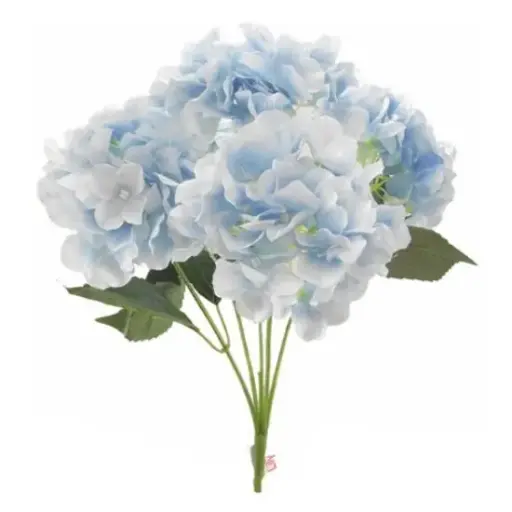 [A-028022] Hortensia boeket Licht Blauw 45 cm